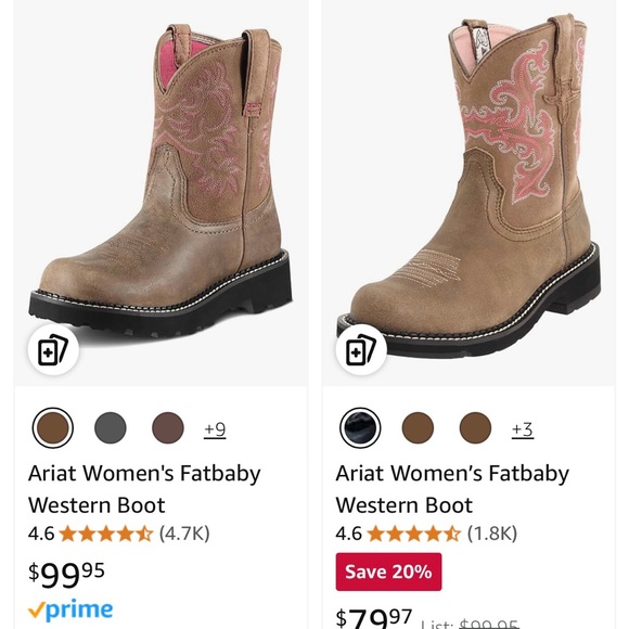 Ariat Fat Baby cowboy boots - Picture 5 of 5